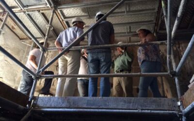A BUEN RITMO LA RESTAURACIÓN DE LA CAPILLA DE LA JURA. OBRA COFINANCIADA POR EL AYUNTAMIENTO DE JEREZ