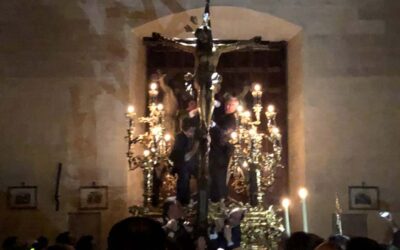 El Cristo de la Esperanza, en su paso