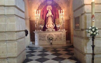 Altar de la Virgen de las Lágrimas para el mes de mayo
