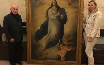 Donan un cuadro de la Inmaculada a la Hermandad