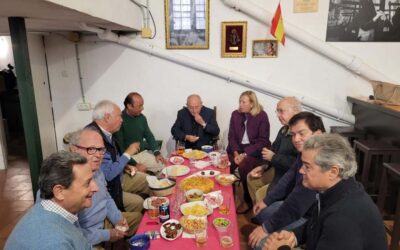 Convivencia de los voluntarios de los lunes