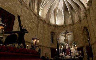 El Cristo de la Esperanza, la Virgen de las Lágrimas y el Señor de las Tres Caídas