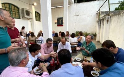 Buen ambiente en la Convivencia-Caracolá celebrada esta noche