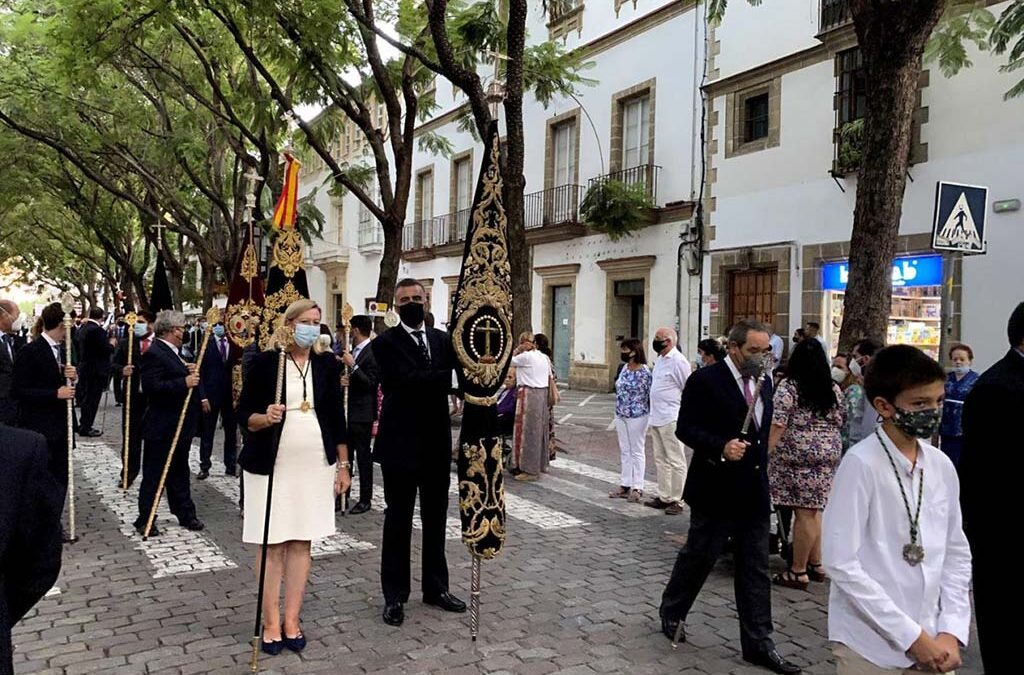 Nuestra Hermandad asiste corporativamente en la jornada de hoy a la Procesión de la Merced