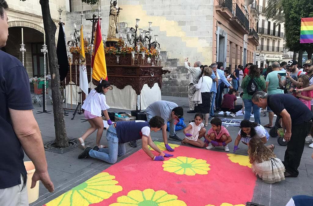 Alfombra para El Corpus 2019