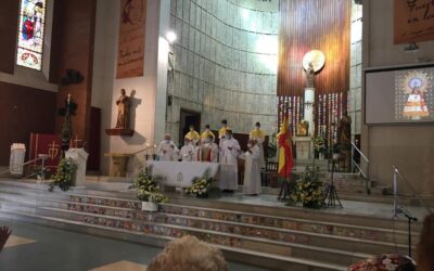 Nuestra Hermandad asiste corporativamente a las 11.30 horas en la Parroquia del Pilar a la Eucaristía por su festividad