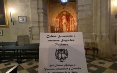 Hoy jueves 24 de noviembre a las 20.00 horas Cultos semanales en San Juan