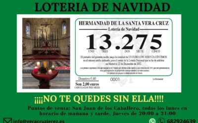Aun quedan participaciones de la Lotería de Navidad. ¡No te quedes sin ella!