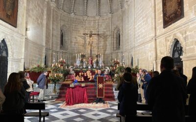 Este jueves día 15 hemos celebrado los Cultos semanales de la Hermandad