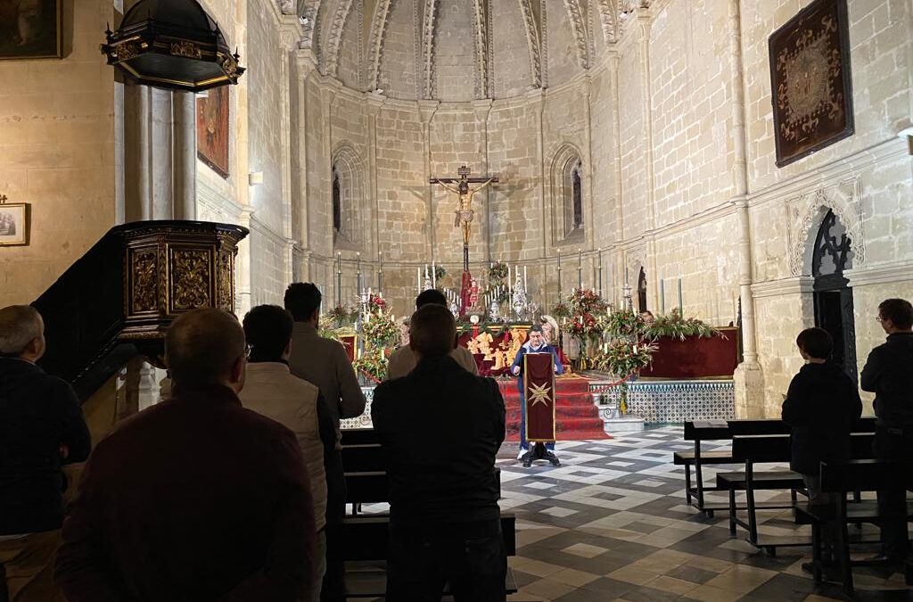 Este jueves día 22 hemos celebrado los Cultos semanales de la Hermandad