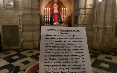 Este jueves día 5 no tendremos los Cultos semanales de la Hermandad