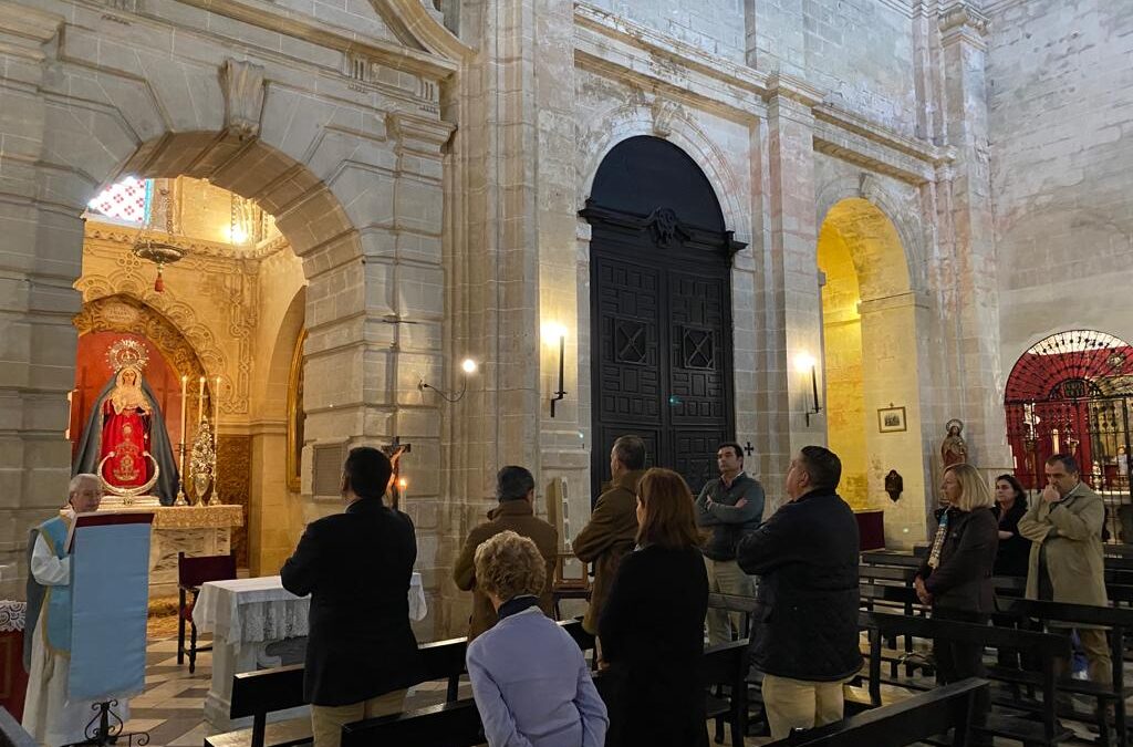 Este jueves día 8 hemos celebrado Misa de Hermandad con motivo de la Inmaculada