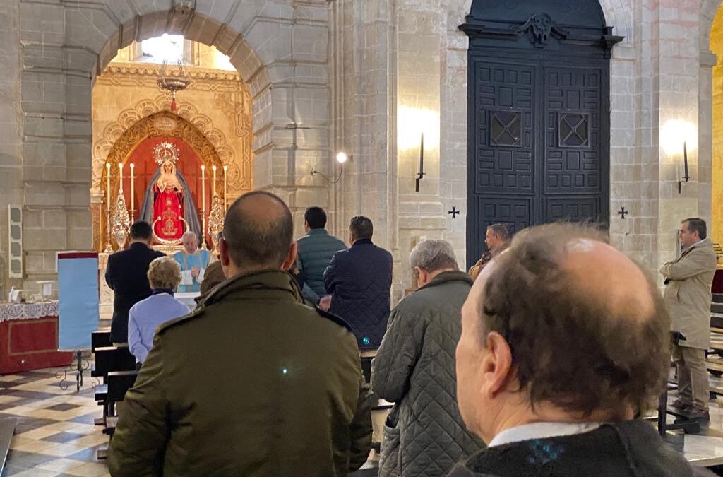 La Misa de Hermandad de este mes de diciembre será el día 8 a las 12.00 horas en San Juan