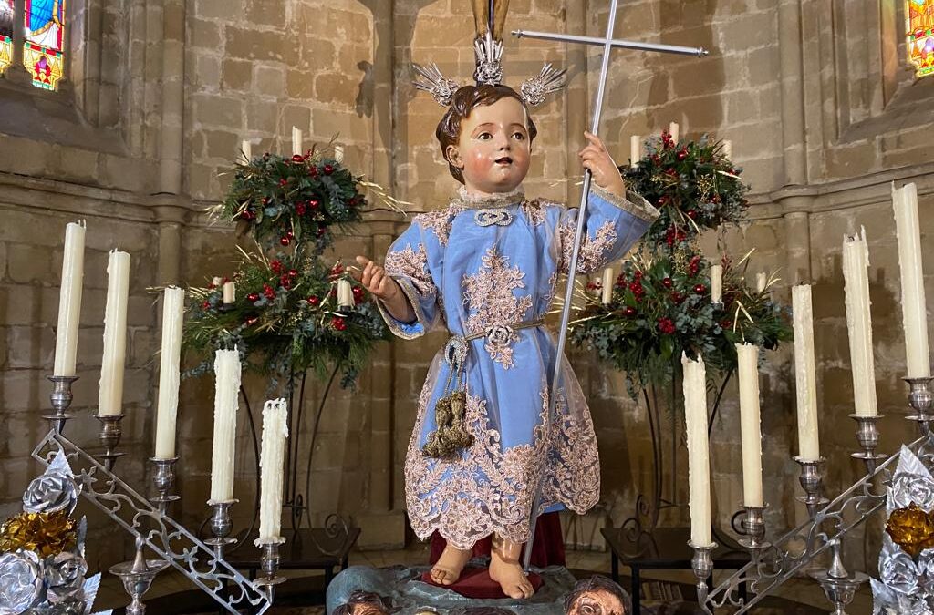 El Niño Jesús en el Altar Mayor