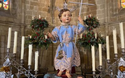 El Niño Jesús en el Altar Mayor