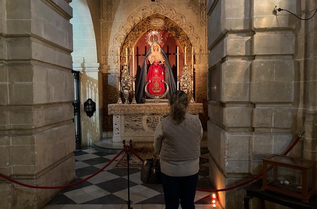 Este lunes 5 de diciembre hemos tenido visita a San Juan de los Caballeros