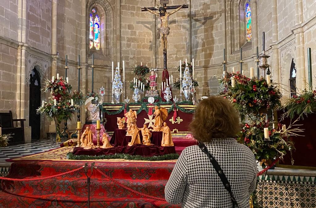 Este lunes 19 de diciembre hemos tenido visita a San Juan de los Caballeros