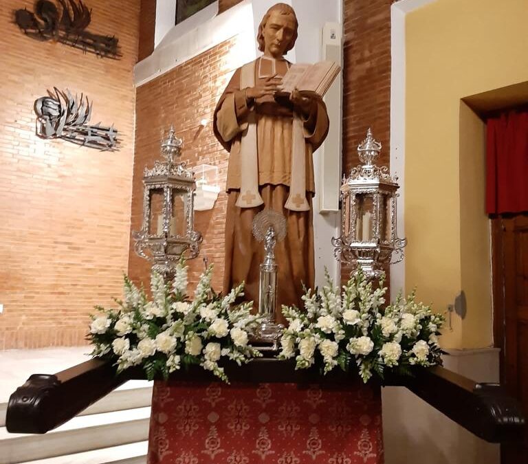 Hoy jueves 19 de enero a las 15.30 horas es la Procesión con el Beato Chaminade por el Colegio de El Pilar