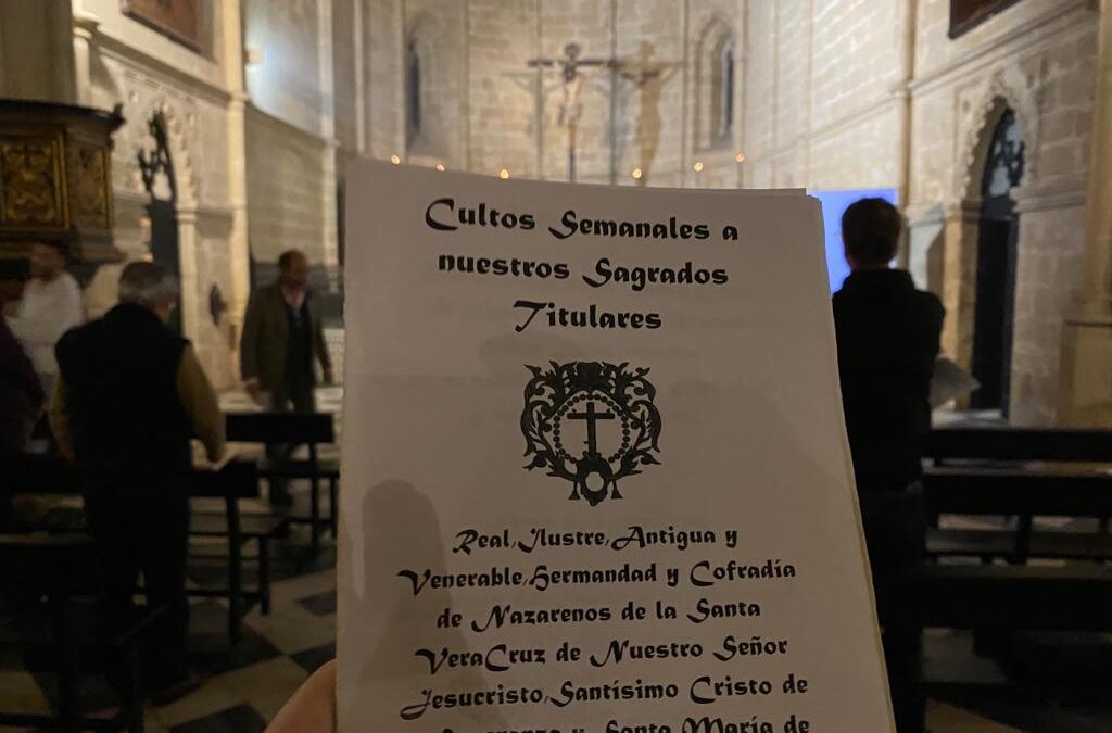 Hoy jueves 19 de enero tenemos Cultos en San Juan de los Caballeros