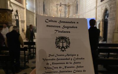 Hoy jueves 19 de enero tenemos Cultos en San Juan de los Caballeros
