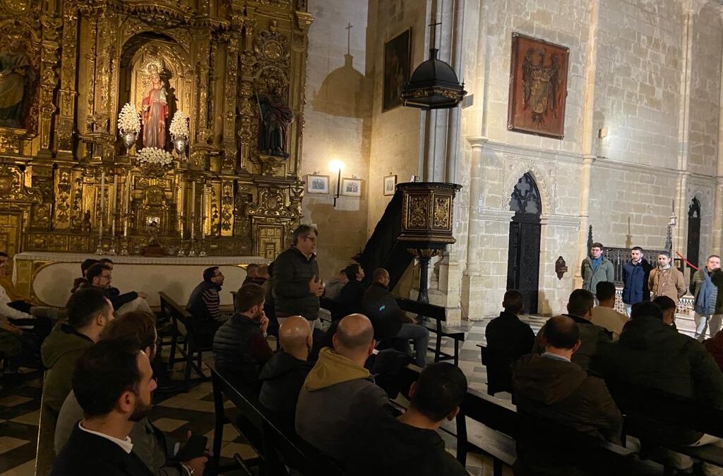 Este sábado 21 de enero ha tenido lugar la igualá de costaleros del paso de palio