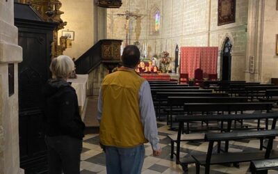 Este lunes 2 de enero hemos tenido visita a San Juan de los Caballeros