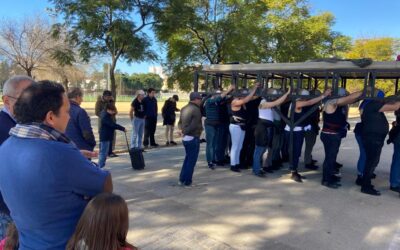 Primer ensayo de la cuadrilla del paso de misterio