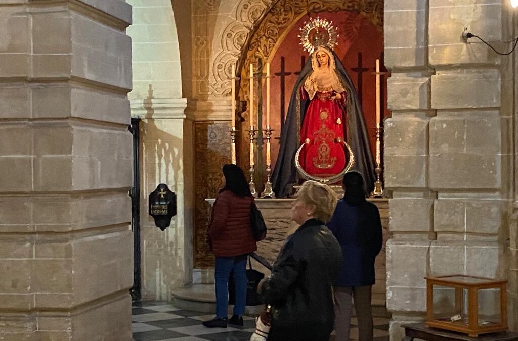 Este lunes día 9 de enero hemos tenido visita a San Juan de los Caballeros