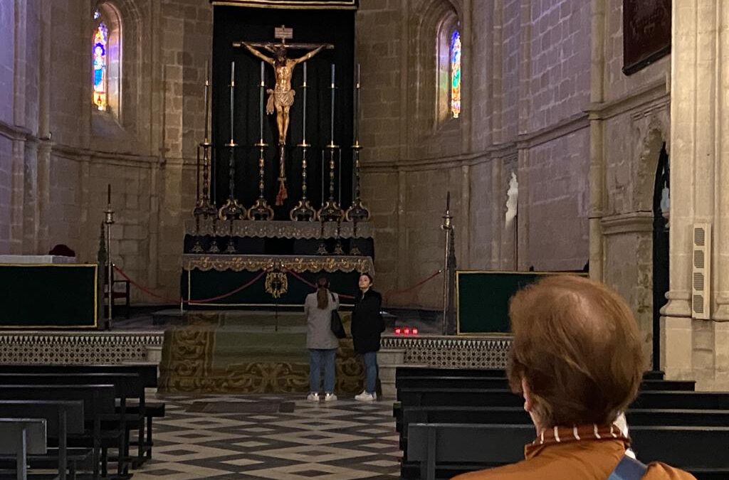 Este lunes 6 de febrero hemos tenido visita a San Juan de los Caballeros