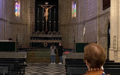 Este lunes 6 de febrero hemos tenido visita a San Juan de los Caballeros