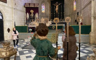 Este lunes 13 de febrero hemos tenido visita a San Juan de los Caballeros