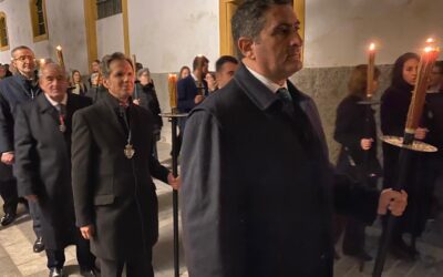 Nuestra Hermandad acompaña a la de la Humildad y Paciencia en el Vía Crucis de la UHH