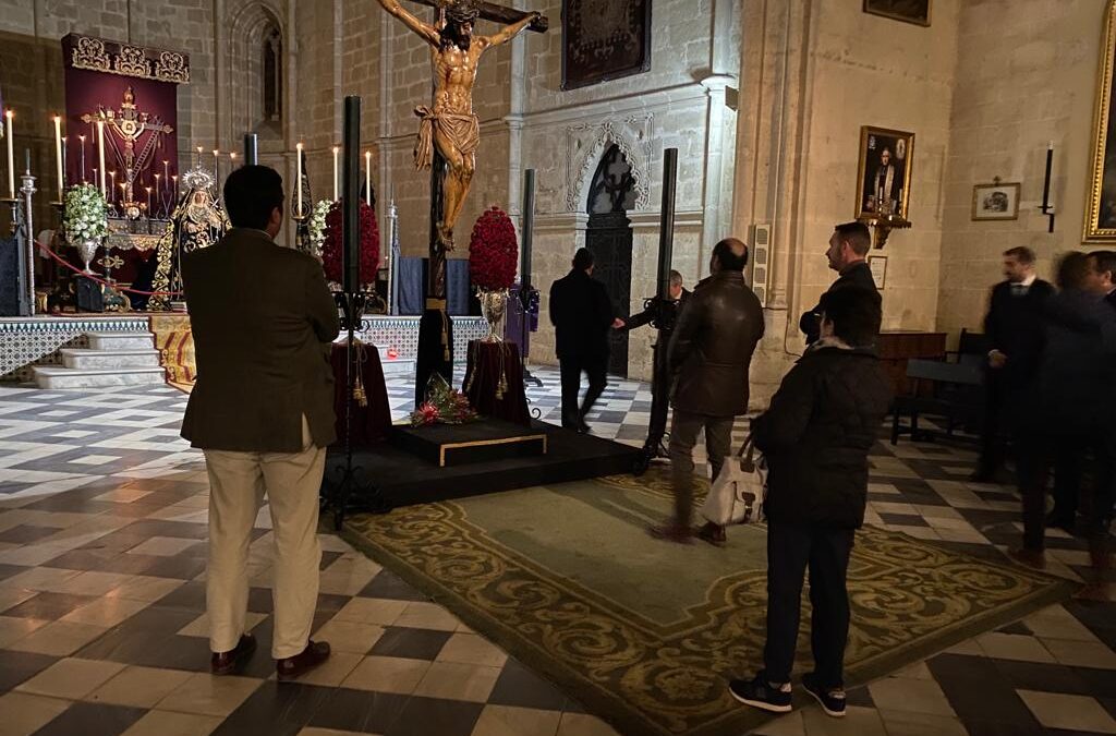 Este viernes, primero de marzo, hemos celebrado el Besapies del Santísimo Cristo de la Esperanza