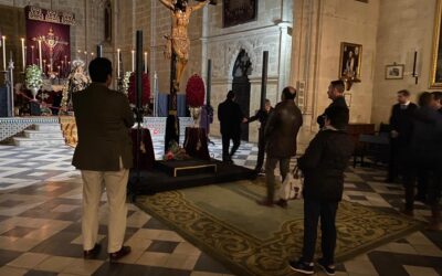 Este viernes, primero de marzo, hemos celebrado el Besapies del Santísimo Cristo de la Esperanza