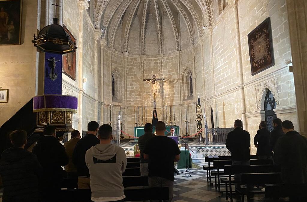 Hoy jueves 13 de abril Cultos semanales de la Hermandad a las 20.30 horas en San Juan