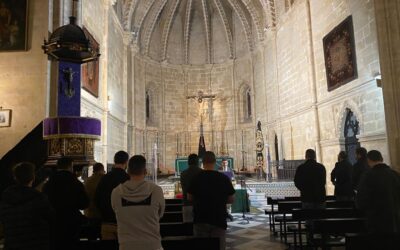 Hoy jueves 13 de abril Cultos semanales de la Hermandad a las 20.30 horas en San Juan