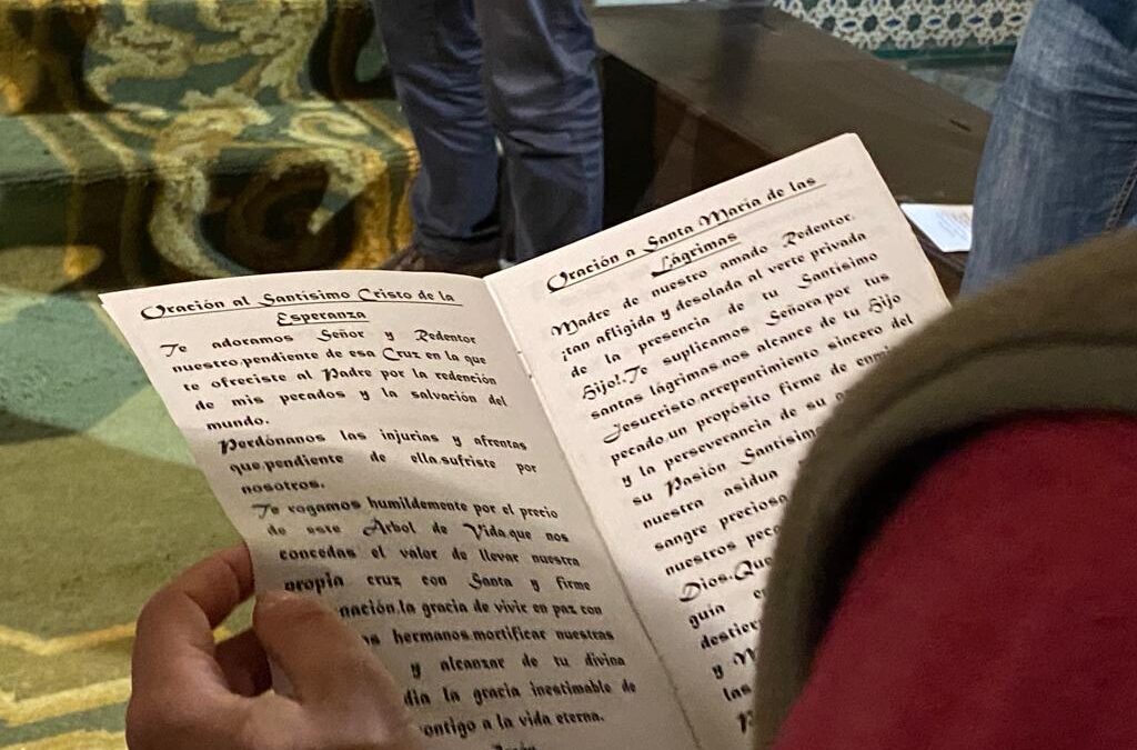 Hoy jueves 27 de abril Cultos semanales en San Juan a las 20.30 horas