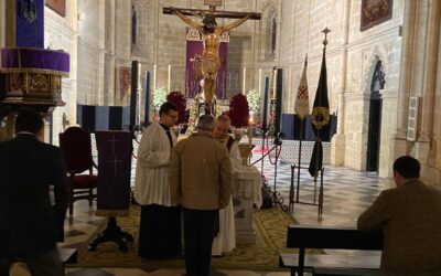 Celebración de la Santa Misa de la Orden del Santo Sepulcro en San Juan