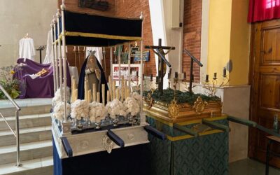 Hoy Viernes de Dolores es la procesión infantil en el Colegio del Pilar