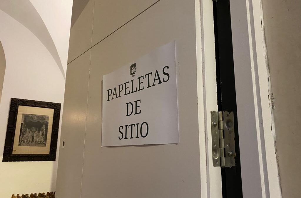 Continúa el reparto de Papeletas de Sitio a un gran ritmo