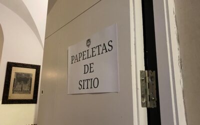 Continúa el reparto de Papeletas de Sitio a un gran ritmo