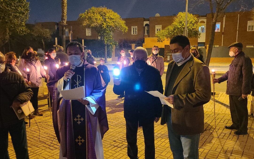 Hoy jueves la Hermandad acude al Vía Crucis del Pilar y no habrá Cultos semanales en San Juan