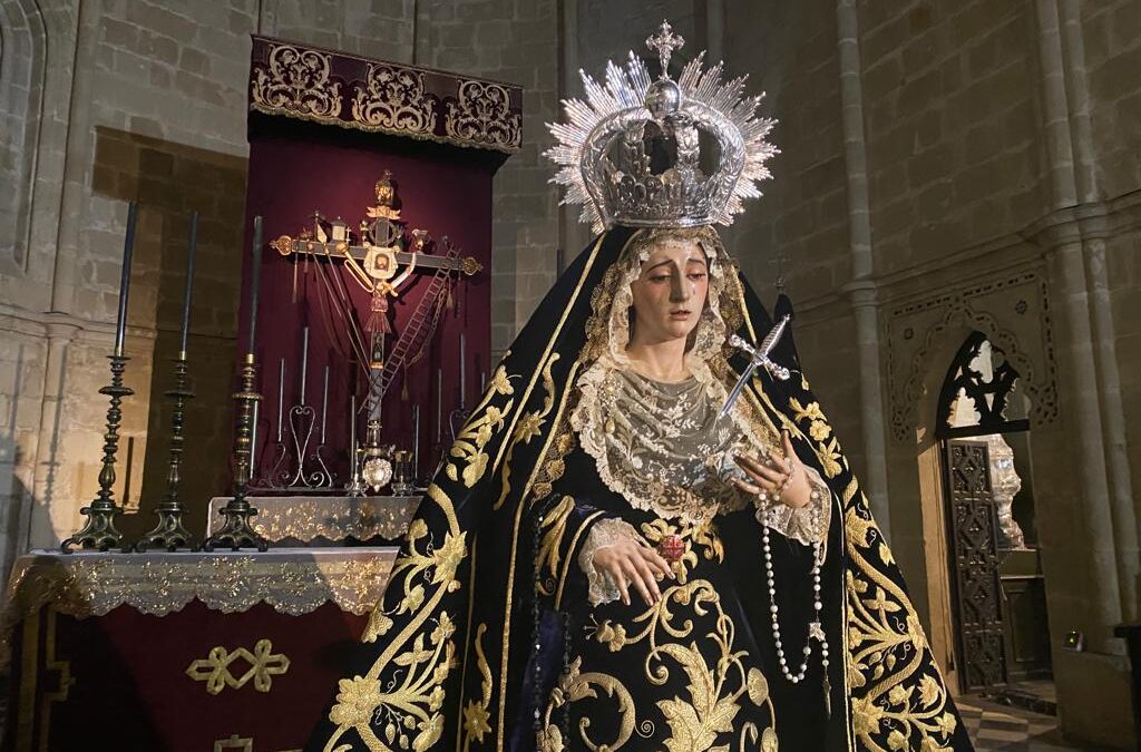 Mañana domingo, segundo de Cuaresma, será el Besamanos de Nuestra Señora de las Lágrimas.