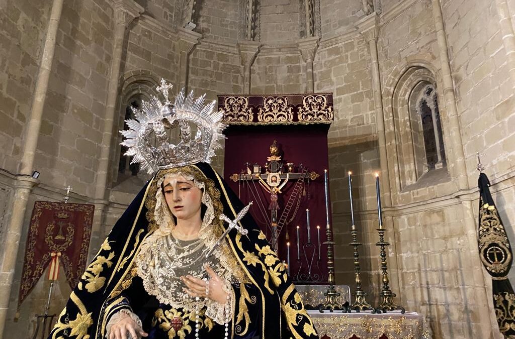 Hoy domingo, segundo de Cuaresma, Besamanos de Nuestra Señora de las Lágrimas