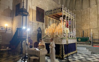 Ayer Lunes de Pascua la Hermandad celebró Misa de Acción de Gracias