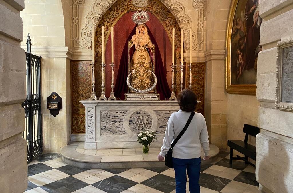 Este lunes 17 de abril hemos tenido visita a San Juan de los Caballeros