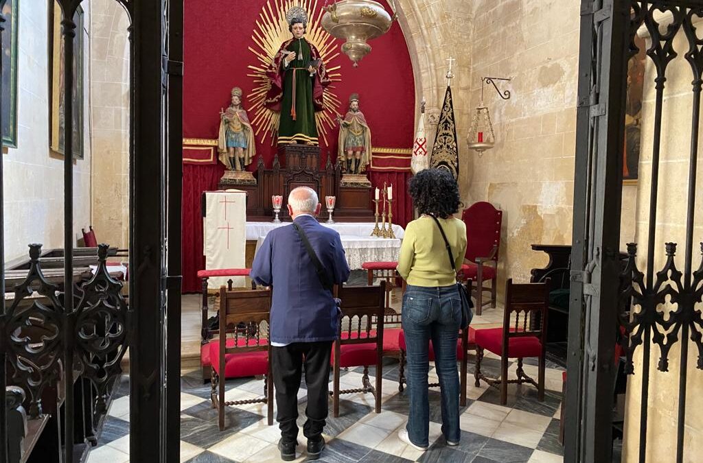 Este lunes día 24 hemos tenido visita a San Juan