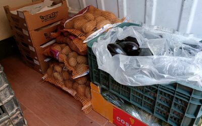 Otra entrega de alimentos de la Bolsa de Caridad