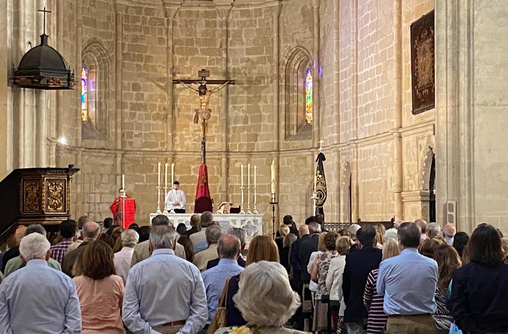 Este sábado ha tenido lugar el Funeral por nuestro hermano Cristóbal Corchado en San Juan