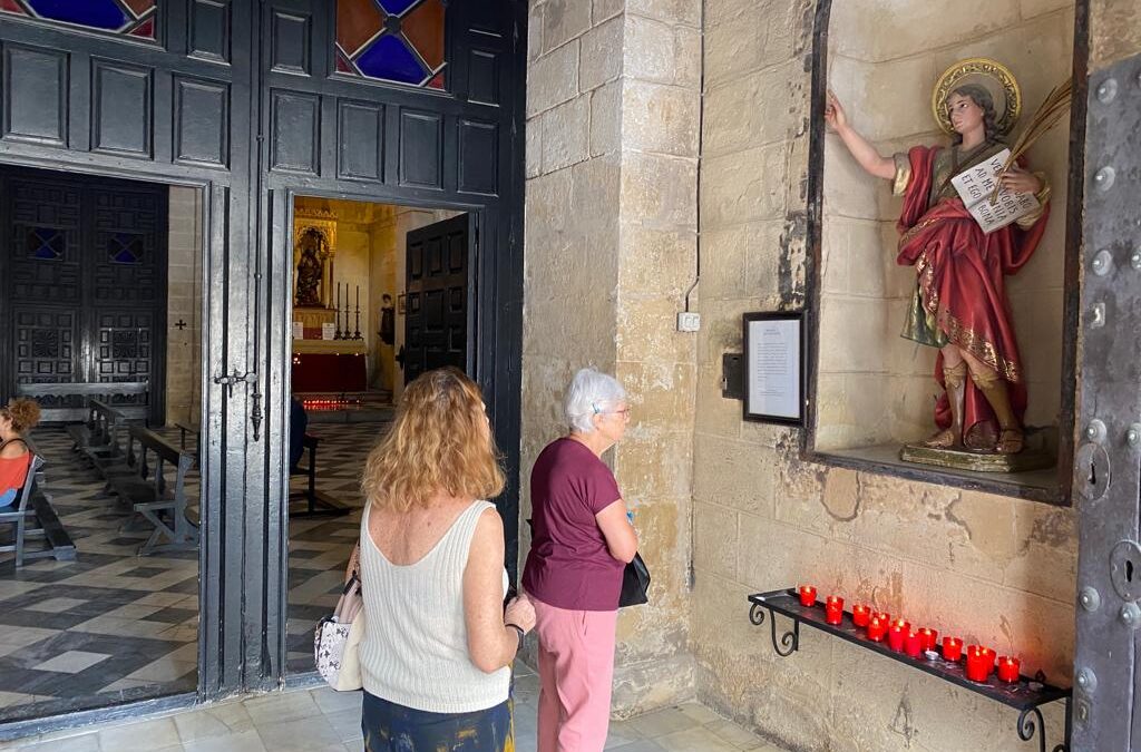 Este lunes 8 de mayo hemos tenido visita a San Juan de los Caballeros